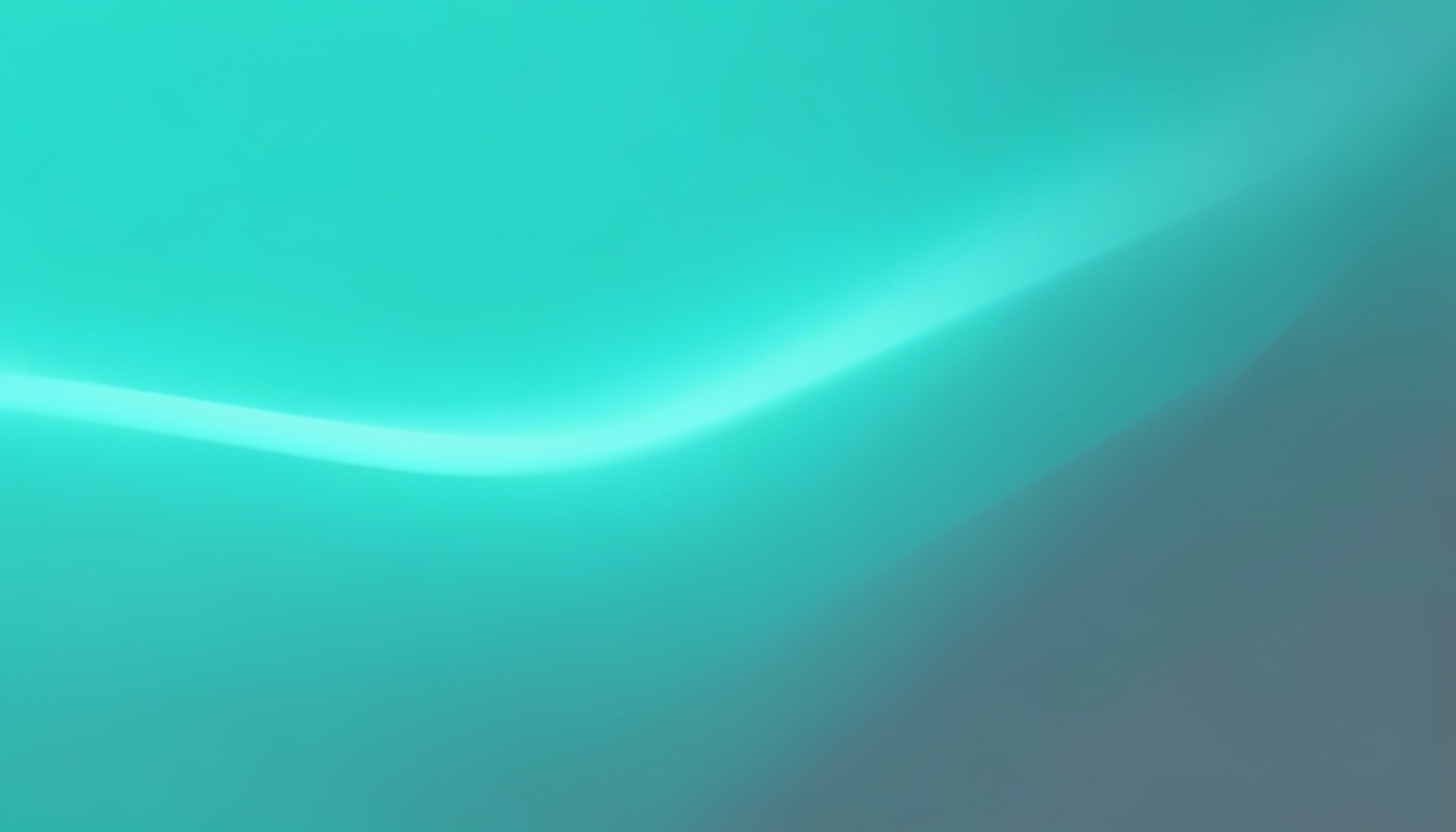 Soft teal and slate gradient composition with smooth light bands suggesting a calm streaming interface